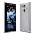 Miniatyrbillede 1 af 2: IVSO Sony Xperia L2 cover i læder og silikone - Grå Silver grey