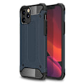 Miniatyrbillede 1 af 2: Armor Guard Plastic and Flexible Hybrid Case Shell Apple iPhone 12 Pro Max 6.7 inch - Blå Blue