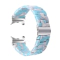 Miniatyrbillede 1 af 2: Samsung Galaxy Watch 5 / 5 Pro urrem i resin-stil - Himmelblå Blue