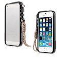 Miniatyrbillede 1 af 2: Premium (sort) iPhone 6 kofanger i metal Black