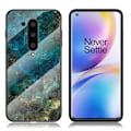 Miniatyrbillede 1 af 2: Fantasy Marble OnePlus 8 Pro cover - Smaragd Green