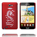Pikkukuva 1 / 2: Dragon Frosted (Punainen) Samsung Galaxy Note Suojakuori Red