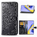 Miniatyrbillede 1 af 2: Mandala Samsung Galaxy A51 etui - Sort Black