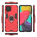 Pikkukuva 2 / 2: Rengassuojakotelo - Samsung Galaxy M53 5G - Punainen Red
