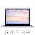 Miniatyrbild 6 av 6: MacBook Pro 14 M1 / M1 Max (A2442, 2021) / M2 / M2 Max (A2779, 2023) tempered glass screen protector Transparent