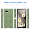 Miniatyrbild 2 av 2: Rugged Shield Fodral Google Pixel 7a - Grön Grön