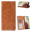 Miniatyrbillede 1 af 2: Bofink Vintage Samsung Galaxy M12 / A12 læder etui - brun Brown