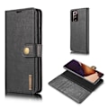 Pikkukuva 1 / 2: DG.MING Samsung Galaxy Note 20 Ultra 2-in-1 lompakkokotelo - Musta Black