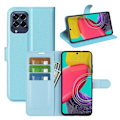 Pikkukuva 2 / 2: Classic Samsung Galaxy M53 5G flip kuoret - Sininen Blue