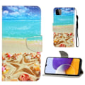 Pikkukuva 1 / 2: Wonderland Samsung Galaxy A22 5G Läppäkotelo - Beach Multicolor