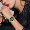 Miniatyrbillede 2 af 2: 20 mm Huawei Watch GT 2 42 mm / Watch 2 resin-urrem med spænde i rustfrit stål - Regnbue Multicolor
