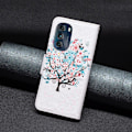 Miniatyrbillede 4 af 6: Wonderland Motorola Moto G (2023) Flip Etui - Blomst Træ Multicolor