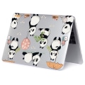 Miniatyrbillede 6 af 6: HAT PRINCE MacBook Pro 13 (A2251, A2289, 2020) / M1 / M2 (A2338, 2020) sødt cover i dyrestil - Pandaer White