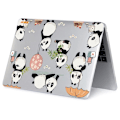 Pikkukuva 6 / 6: HAT PRINCE MacBook Pro 13 (A2251, A2289, 2020) / M1 / M2 (A2338, 2020) söpö eläintyylinen suojus - Pandat White
