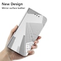 Pikkukuva 5 / 6: Mirror Samsung Galaxy A54 Läppäkotelo - Hopea Silver grey
