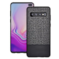 Miniatyrbillede 2 af 2: Samsung Galaxy S10 Plus stof delt etui - Mørkegrå Silver grey