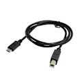 Pikkukuva 1 / 2: USB-C USB 3.1 Tyyppi C Uros - USB 2.0 B Tyyppi Uros Datakaapeli Black