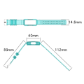 Miniatyrbillede 2 af 2: Fitbit Ace 3 / Luxe / Inspire HR klart fleksibelt cover + urrem - Sort Black