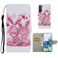 Pikkukuva 1 / 2: Wonderland Samsung Galaxy S21 Flip Case - Kani Pink