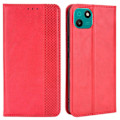 Miniatyrbillede 1 af 2: Bofink Vintage Wiko T10 Læder Etui - Rød Red
