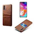 Miniatyrbillede 1 af 2: Dual Card Samsung Galaxy A70 cover - Brun Brown