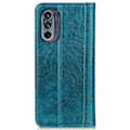 Pikkukuva 2 / 2: Aito nahkakotelo magneettisuljuksella Motorola Moto G62 5G - Vihreä Green