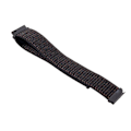 Miniatyrbillede 1 af 2: Universal nylonrem med velcro - sort Black