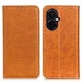 Pikkukuva 1 / 2: Lompakko-style Aitoa Nahkaa Läppäkotelo For OnePlus Nord CE 3 - Ruskea Brown