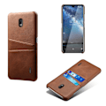Pikkukuva 1 / 2: Dual Card Nokia 2.2 kuoret - Ruskea Brown