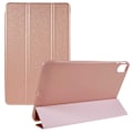 Miniatyrbild 1 av 2: Tri-fold läderfodral för Honor Pad 8 - Roséguld Rosa
