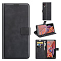 Miniatyrbillede 2 af 2: Wallet-style Læder Etui til Samsung Galaxy Xcover 5 - Sort Black
