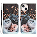 Miniatyrbillede 1 af 2: Wonderland iPhone 14 flip etui - Kat Multicolor