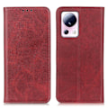 Miniatyrbillede 1 af 2: Flip Etui med Pung i Ægte Læder til Xiaomi 13 Lite / Civi 2 - Rød Red
