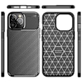 Miniatyrbild 2 av 2: Carbon Shield iPhone 14 Pro Max skal - Blå Blå