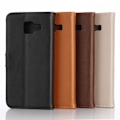 Miniatyrbillede 2 af 2: Samsung Galaxy A3 (2017) holdbart læder-etui - Brun Brown