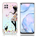 Miniatyrbild 1 av 2: Deco Huawei P40 Lite / Huawei Nova 6 SE skal - Vacker Flicka multifärg