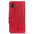 Miniatyrbillede 2 af 2: Alpha Samsung Galaxy Xcover 2 Pro læder flip etui - Rød Red