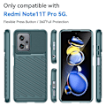 Miniatyrbillede 2 af 2: Thunder Xiaomi Poco X4 Gt / Note 11t Pro / 11t Pro Plus Etui - Grøn Green
