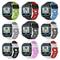 Miniatyrbillede 2 af 2: Garmin Forerunner 920XT tofarvet silikoneurrem - Sort / Rød Black