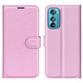 Miniatyrbillede 1 af 2: Klassisk Motorola Edge 30 flip etui - Pink Pink