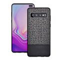 Miniatyrbild 1 av 2: Samsung Galaxy S10 Plus tygklätt fodral - Mörkgrå Silvergrå
