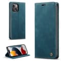 Miniatyrbillede 1 af 2: CaseMe iPhone 13 Pro vintage etui - Blå Blue