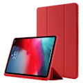 Pikkukuva 1 / 2: iPad Pro 12.9 (2022) / (2021) / (2020) kolminkertainen nahkakotelo - Punainen Red