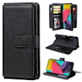Miniatyrbillede 1 af 2: 10-slot Pung Etui til Samsung Galaxy M53 5g - Sort Black