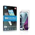 Miniatyrbillede 1 af 2: MOCOLO HD Motorola Moto G200 5G skærmbeskytter i hærdet glas - Sort Udgave Transparent