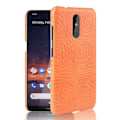Miniatyrbillede 1 af 2: Croco Nokia 3.2 cover - Orange Orange