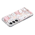 Miniatyrbillede 4 af 4: Deco Samsung Galaxy S23 Plus Etui - Lyserød / Hvid Marmor Pink
