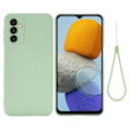 Pikkukuva 1 / 2: Matta nestesilikoninen kuori Samsung Galaxy M23 - Vihreä Green