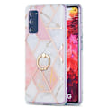 Miniatyrbild 1 av 2: Marmormotiv Samsung Galaxy S20 FE 2022 / Samsung Galaxy S20 FE 5G / Samsung Galaxy S20 FE skal - Rosa / Vit Rosa