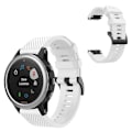Miniatyrbillede 1 af 2: Stilfuld silikone-urrem til Garmin Fenix 5S - Hvid White